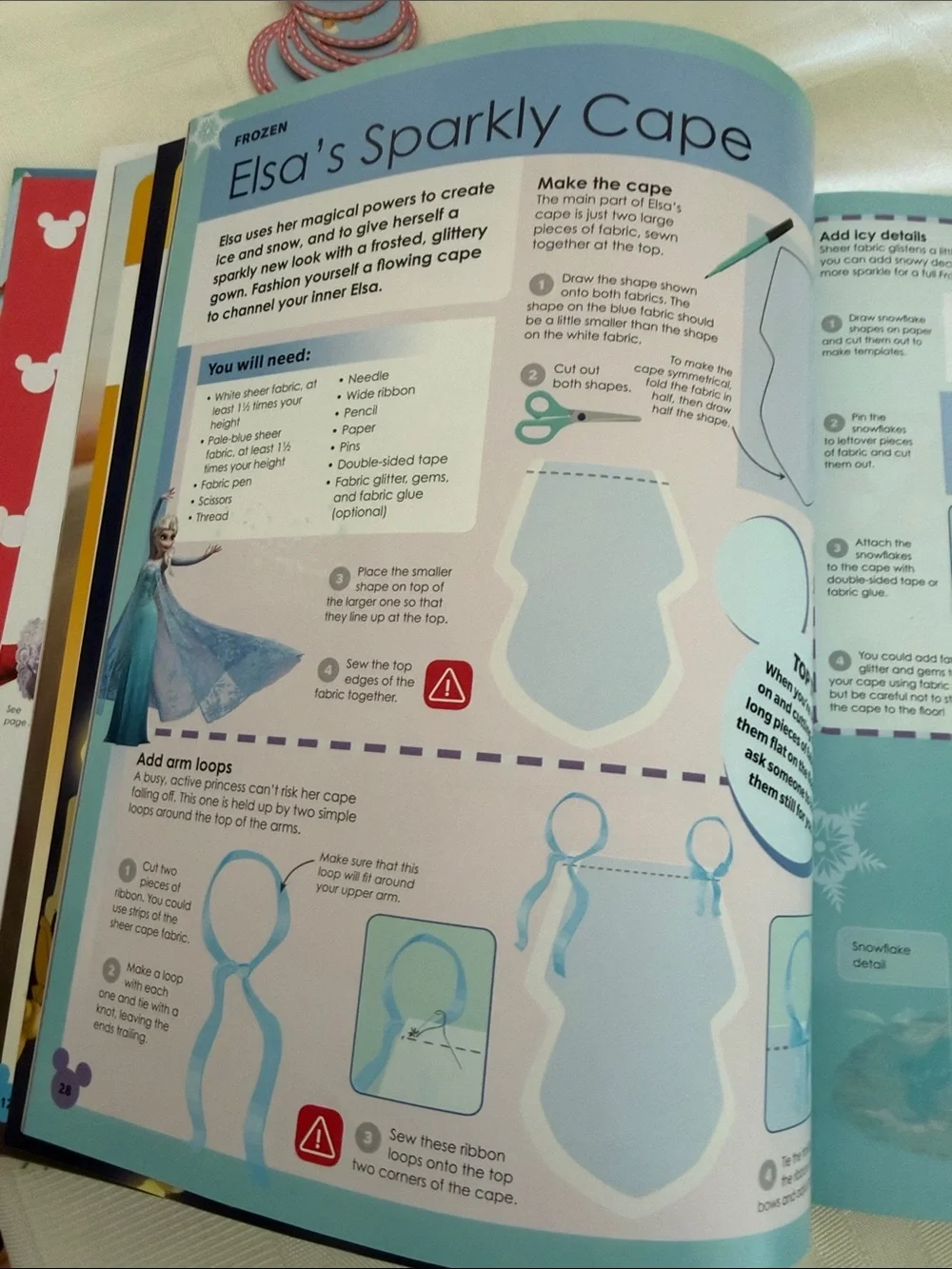 Disney Ideas Book - Red Cover Kids Crafts & Activities